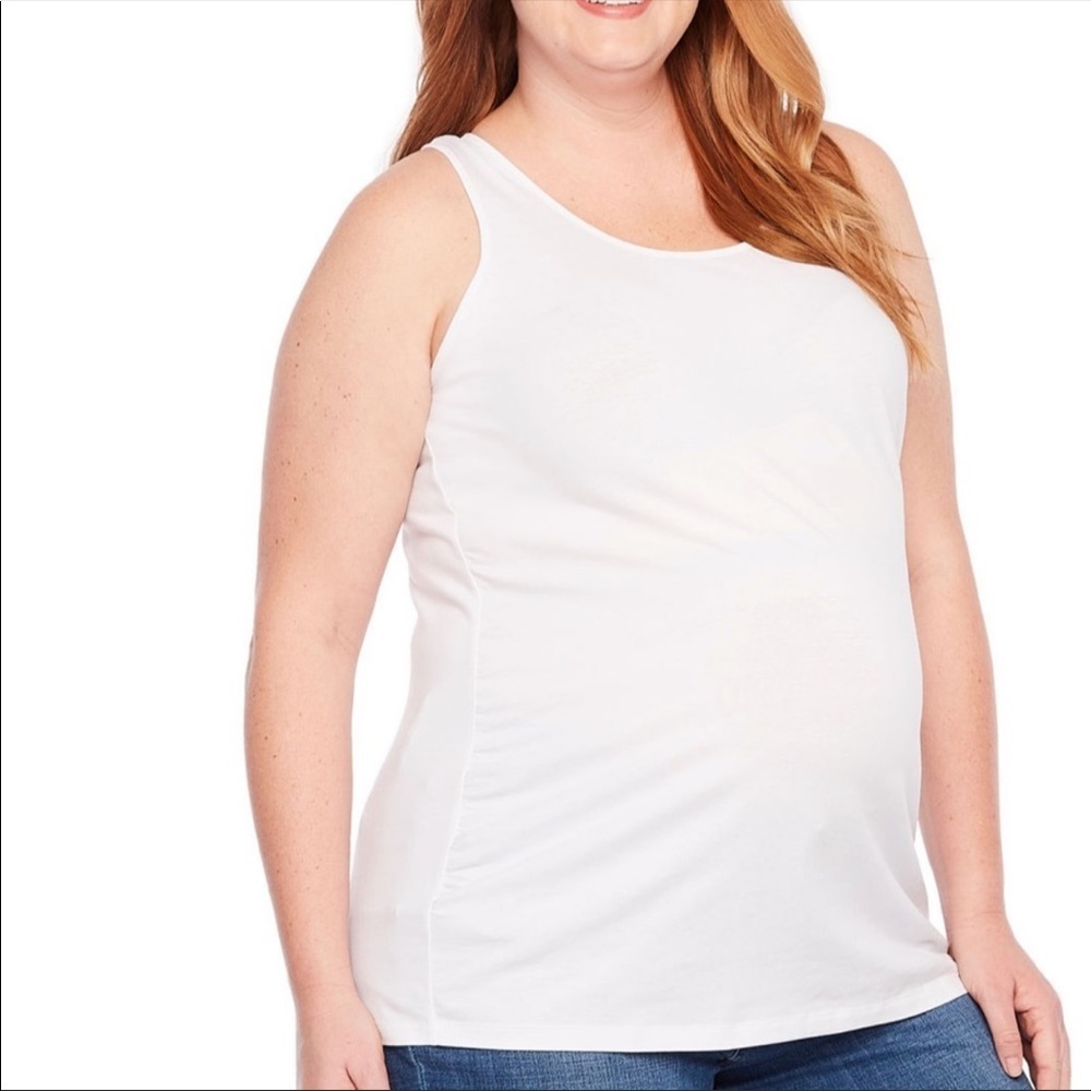 Belle & Sky Maternity Tank - Plus - Picture 2 of 3